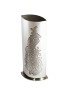 Single Paisley Pewter Budvase
