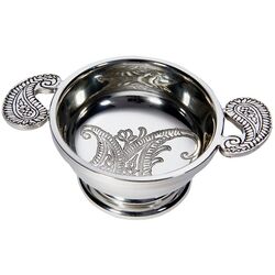 Paisley pewter Quiach - Small