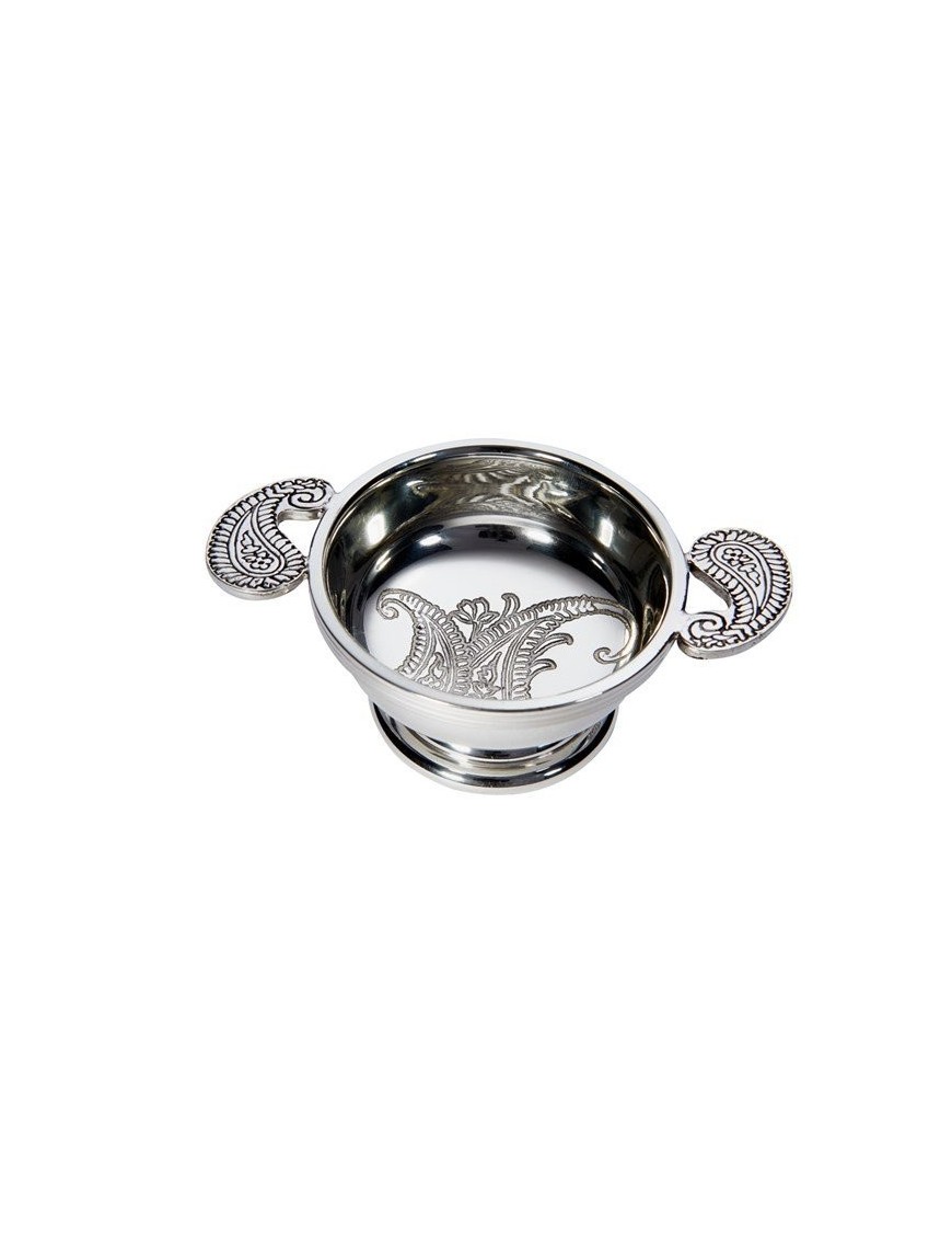 Paisley pewter Quiach - Small