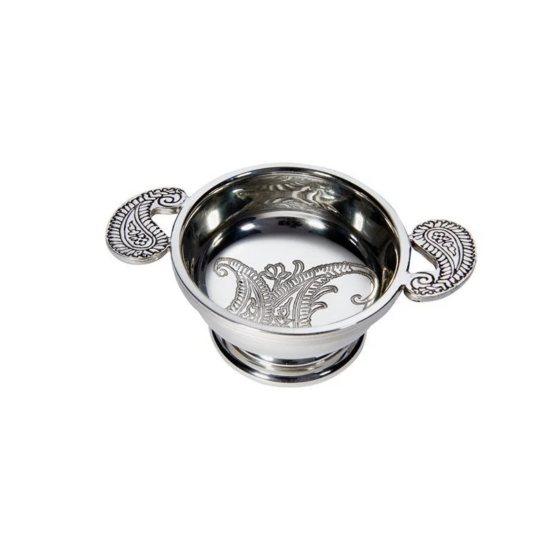 Paisley pewter Quiach - Small