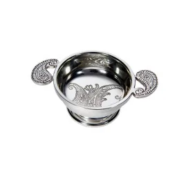 Paisley pewter Quiach - Small