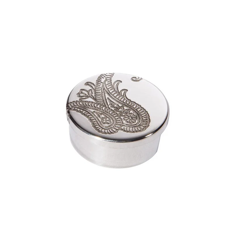 Paisley Pewter Trinket Box