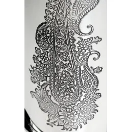 Paisley Pewter Trinket Box