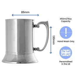 Stainless Steel Tankard