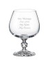 Claudia Crystalite Brandy Glass