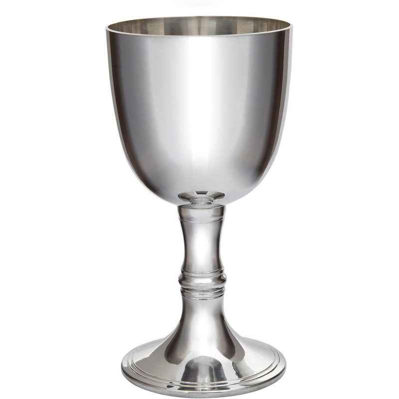 Red Wine Pewter Goblet