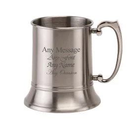 Satin Stainless Steel Tankard