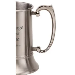 Satin Stainless Steel Tankard