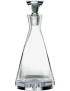 Handmade Bubble Base Pyramid Decanter