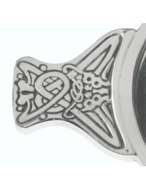 Celtic Circle Pewter Quaich - Small