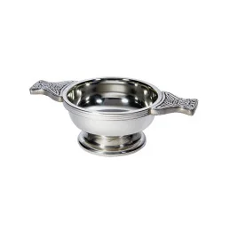 Celtic Circle Pewter Quaich - Small