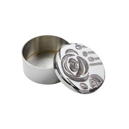 Charles Rennie Mackintosh Pewter Trinket Box - Small