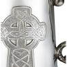 Embossed Celtic Cross Pewter Tankard