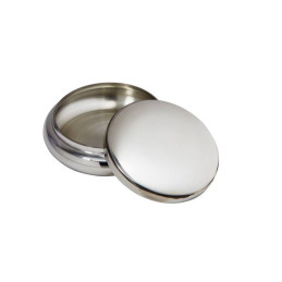 Plain Georgian Pewter Trinket Box