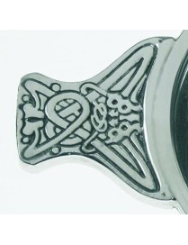 Celtic Circle Pewter Quaich - Standard