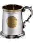 Half Pint Celtic Gold Pewter Tankard