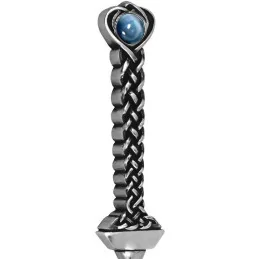 Celtic Pewter Letter Opener with Sapphire Stone