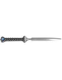 Celtic Pewter Letter Opener with Sapphire Stone