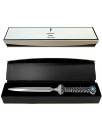 Celtic Pewter Letter Opener with Sapphire Stone