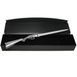 Shotgun Handle Pewter Letter Opener