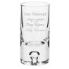 Tall Bubble Base Shot Glass