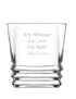 Elegan Ridged Whisky Glass