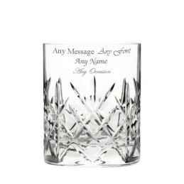 Flamenco Crystalite Full Cut Whisky Tumbler