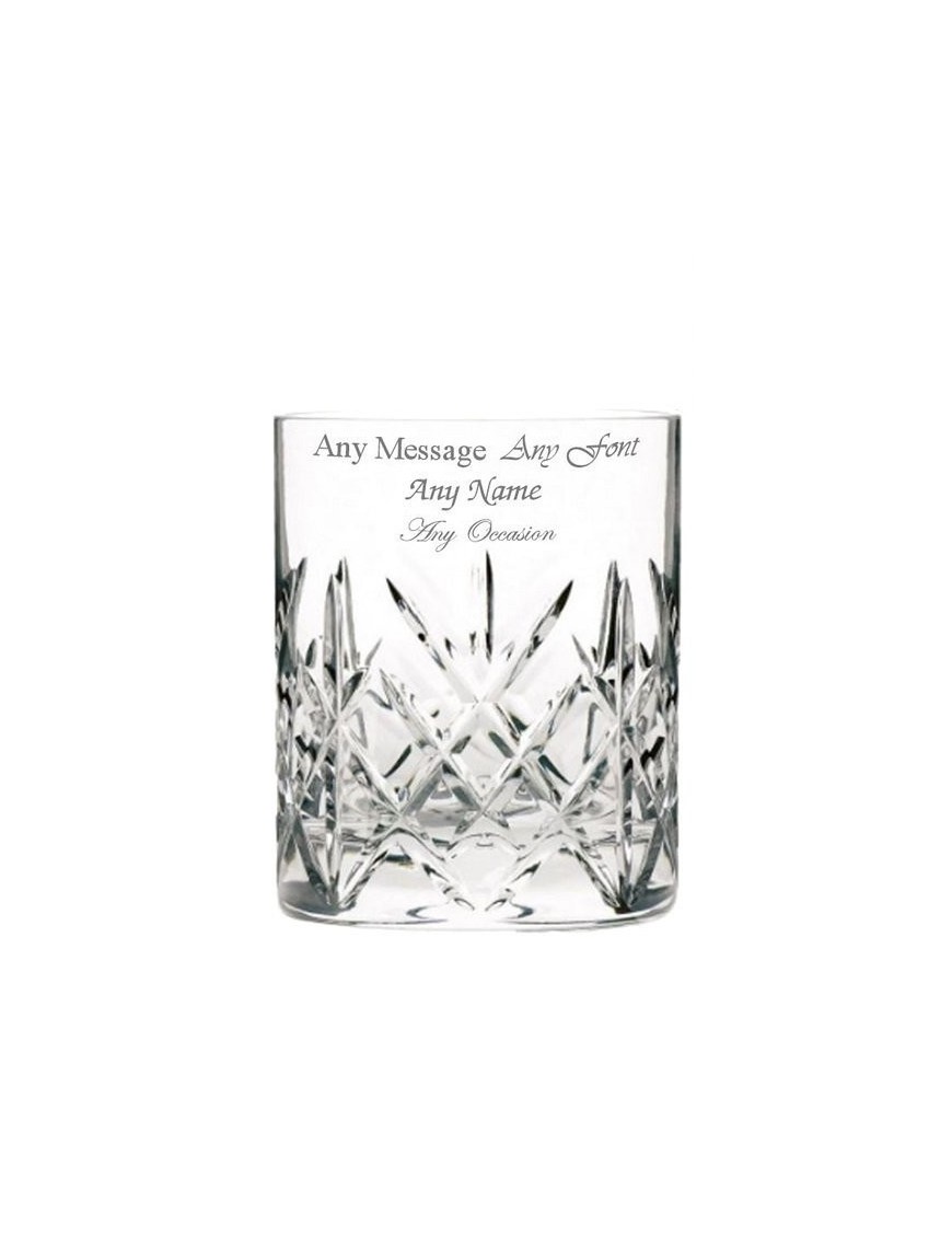 Flamenco Crystalite Full Cut Whisky Tumbler