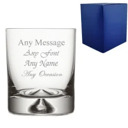 Dimple Base Whisky Glass