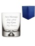 Dimple Base Whisky Glass