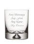 Dimple Base Whisky Glass