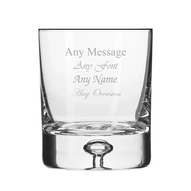 Hand Finished Bubble Base Whisky Hand Finished Bubble Base Whisky