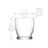 Roma Whisky Glass