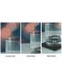 Bubble Base Whisky Glass