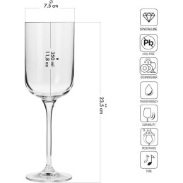 Fusion Red Wine Glass