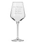 Infinity Red Wine Glass