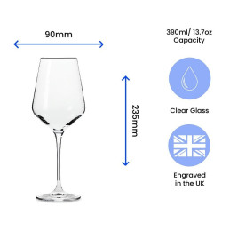 Infinity Red Wine Glass