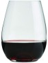 Dimple Base Stemless White Wine Glass