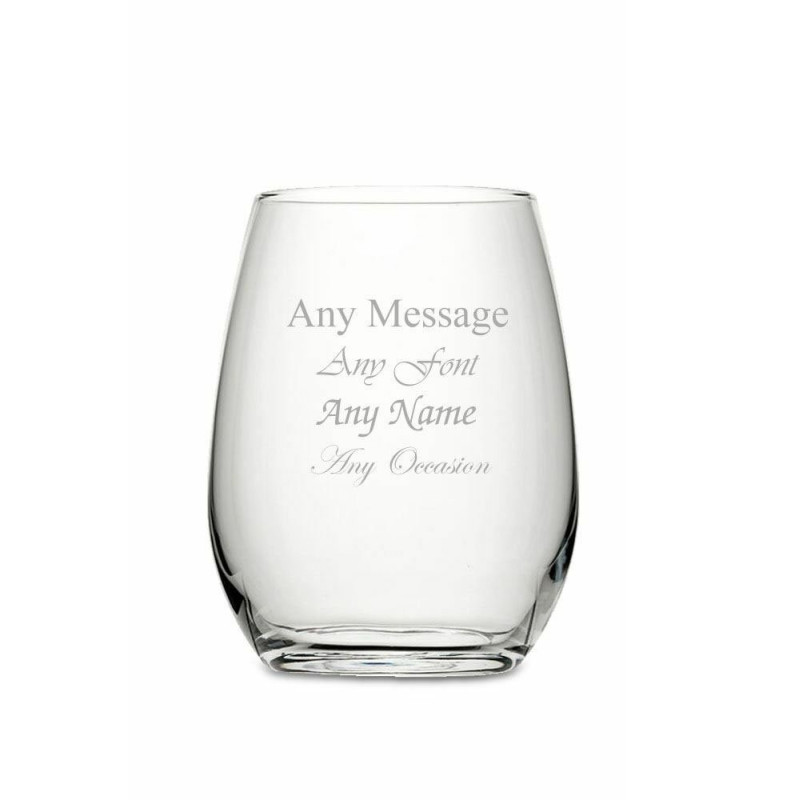 Stemless White Wine Glass
