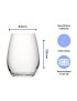 Stemless Red Wine Glass