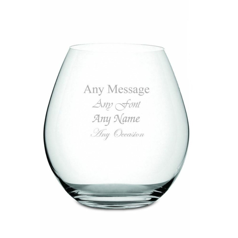 Large Stemless Wine Glass