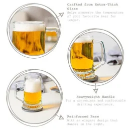 Stern Glass Tankard