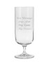 Footed Beer Glass
