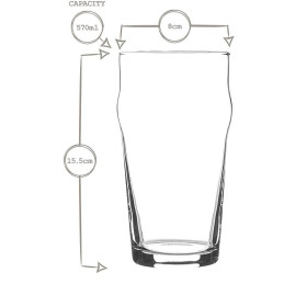 Nonic Pint Glass