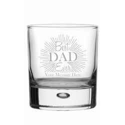 Best Dad Ever Bubble Whisky Glass