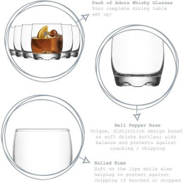 Adora Whisky Glass