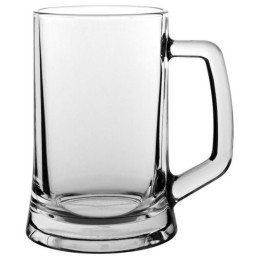 Plain Glass tankard 23.25oz