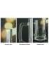Plain Glass tankard 23.25oz