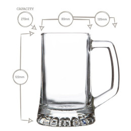 Stern Glass Tankard