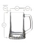 Stern Glass Tankard